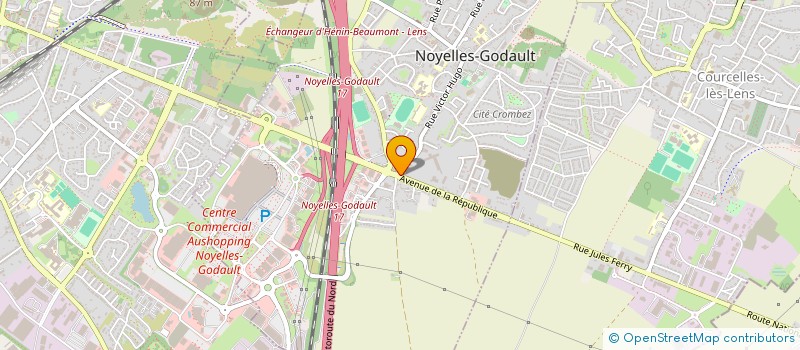 localisation de l'entreprise MONSIEUR CHRISTOPHE WINTERSTEIN  NOYELLES-GODAULT