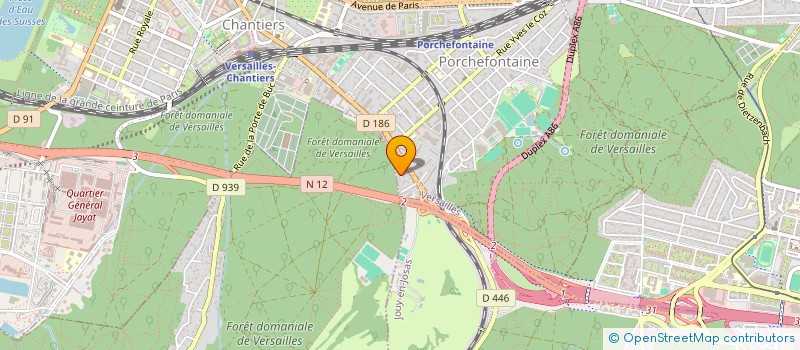 localisation de l'entreprise MONSIEUR CHRISTOPHE WIPF à VERSAILLES