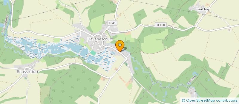 localisation de l'entreprise MONSIEUR CHRISTOPHE WITAS  DAVENESCOURT