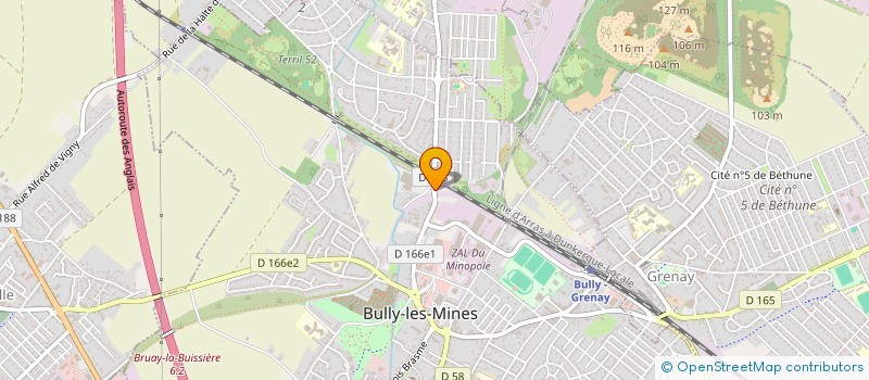 localisation de l'entreprise MONSIEUR CHRISTOPHE WROBLEWSKI  GRENAY