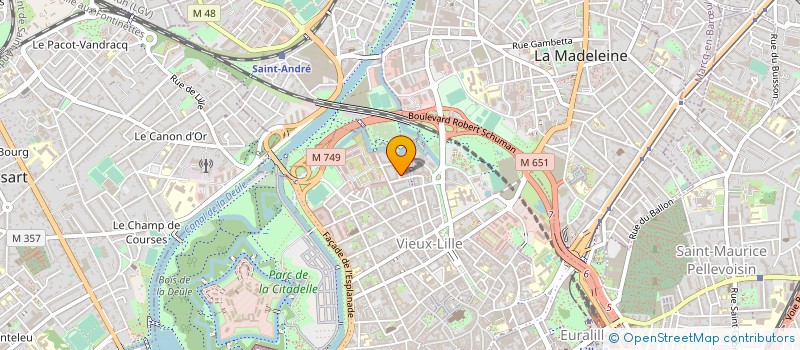 localisation de l'entreprise MONSIEUR CHRISTOPHE WYFFELS à LILLE