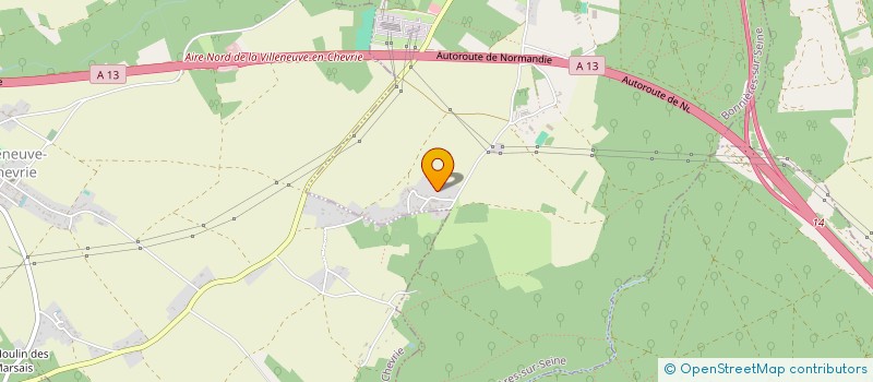 localisation de l'entreprise MONSIEUR CHRISTOPHE YVON  BONNIERES-SUR-SEINE