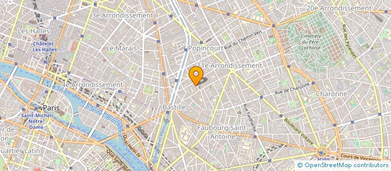 localisation de l'entreprise MONSIEUR CHRISTOPHE ZABUKOVEC  PARIS