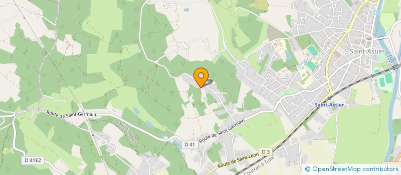 localisation de l'entreprise MONSIEUR CHRISTOPHE ZAUZERE  SAINT-ASTIER