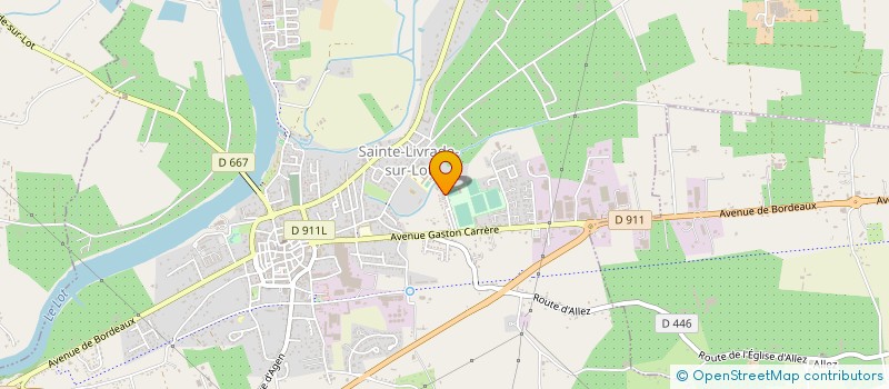 localisation de l'entreprise MONSIEUR CHRISTOPHE ZAVA  SAINTE-LIVRADE-SUR-LOT