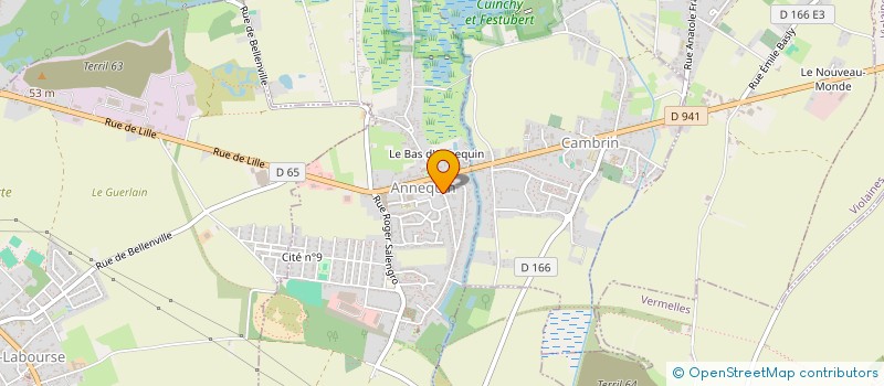 localisation de l'entreprise MONSIEUR CHRISTOPHE ZENNEVORT  ANNEQUIN