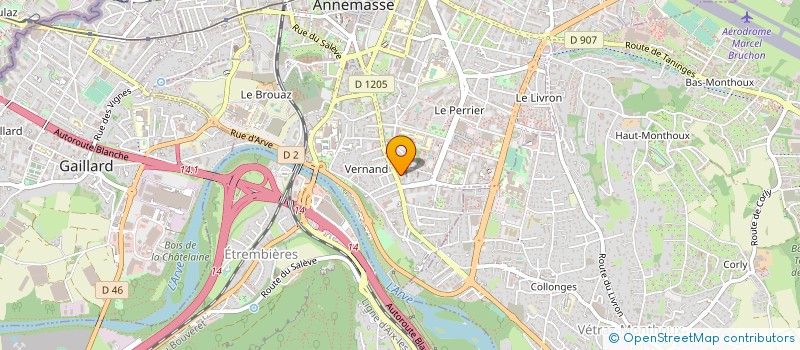 localisation de l'entreprise MONSIEUR CHRISTOPHE ZURCHER à VETRAZ-MONTHOUX