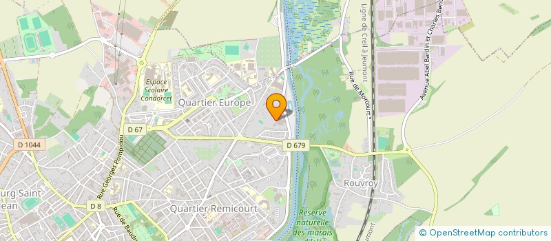 localisation de l'entreprise MONSIEUR CHRISTOPHE ZYLBERSZTEJN à SAINT-QUENTIN