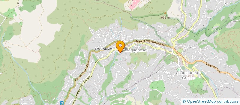 localisation de l'entreprise MONSIEUR CHRISTOPHER AMEGNIZIN à GRASSE