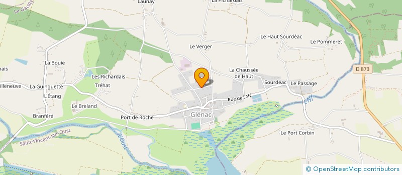 localisation de l'entreprise MONSIEUR CHRISTOPHER ARNAUD  LA GACILLY