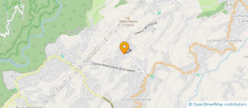 localisation de l'entreprise MONSIEUR CHRISTOPHER AUTAL  LE TAMPON