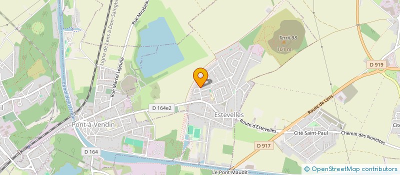 localisation de l'entreprise MONSIEUR CHRISTOPHER BAILLEUL  ESTEVELLES