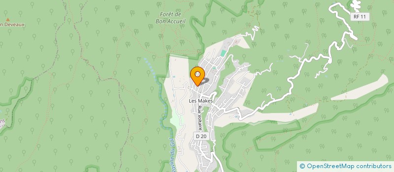 localisation de l'entreprise MONSIEUR CHRISTOPHER BAILLIF  LE TAMPON