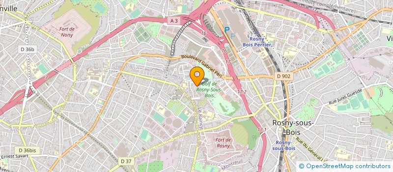 localisation de l'entreprise MONSIEUR CHRISTOPHER BAPTE à ROSNY-SOUS-BOIS