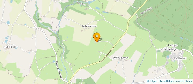 localisation de l'entreprise MONSIEUR CHRISTOPHER BASSETT  FENIOUX