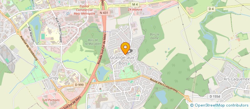 localisation de l'entreprise MONSIEUR CHRISTOPHER BAUMGARTNER  METZ