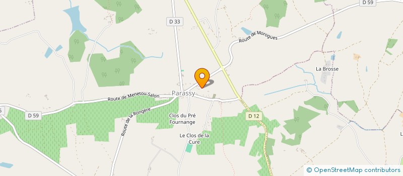 localisation de l'entreprise MONSIEUR CHRISTOPHER BECKER  PARASSY