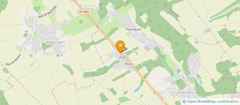 localisation de l'entreprise MONSIEUR CHRISTOPHER BELLENGER  PONCHON