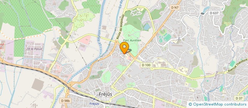 localisation de l'entreprise MONSIEUR CHRISTOPHER BERAUDO  ROQUEBRUNE-SUR-ARGENS