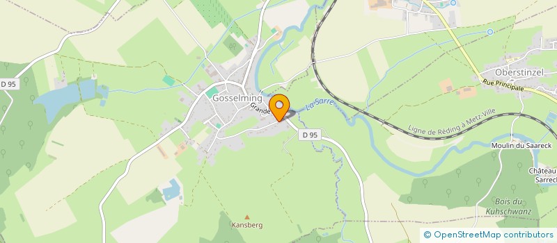 localisation de l'entreprise MONSIEUR CHRISTOPHER BLAISE  GOSSELMING