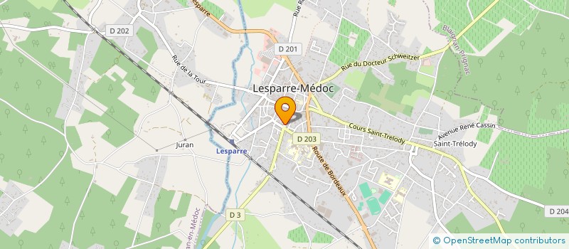 localisation de l'entreprise MONSIEUR CHRISTOPHER BOUCAUD  LESPARRE-MEDOC