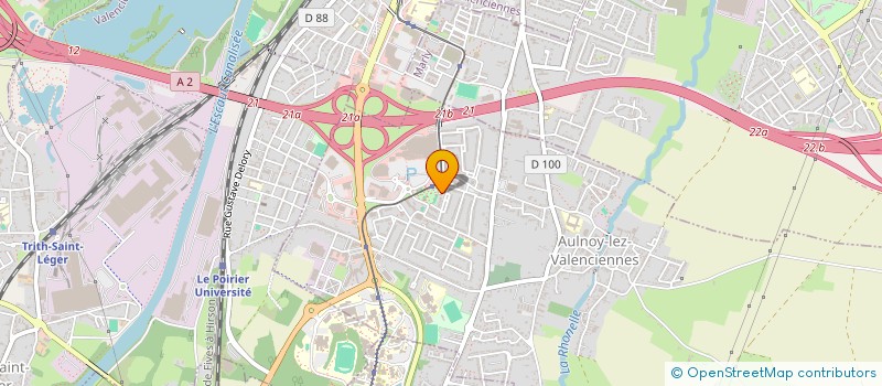 localisation de l'entreprise MONSIEUR CHRISTOPHER BOUCHEZ  AULNOY-LEZ-VALENCIENNES