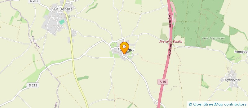 localisation de l'entreprise MONSIEUR CHRISTOPHER BOULE  POURSAY-GARNAUD