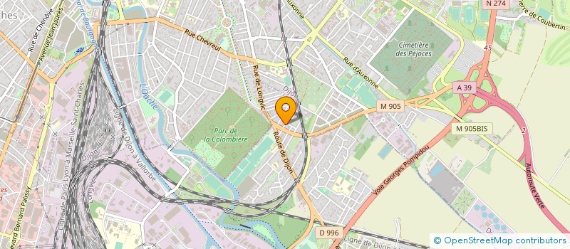 localisation de l'entreprise MONSIEUR CHRISTOPHER BOULOGNE à LONGVIC