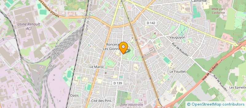 localisation de l'entreprise MONSIEUR CHRISTOPHER BOUZEAU  LE MANS