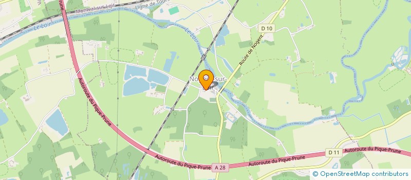 localisation de l'entreprise MONSIEUR CHRISTOPHER BRUMANT  NOGENT-SUR-LOIR