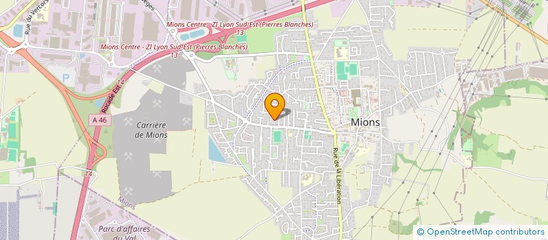 localisation de l'entreprise MONSIEUR CHRISTOPHER BUCHE  MIONS