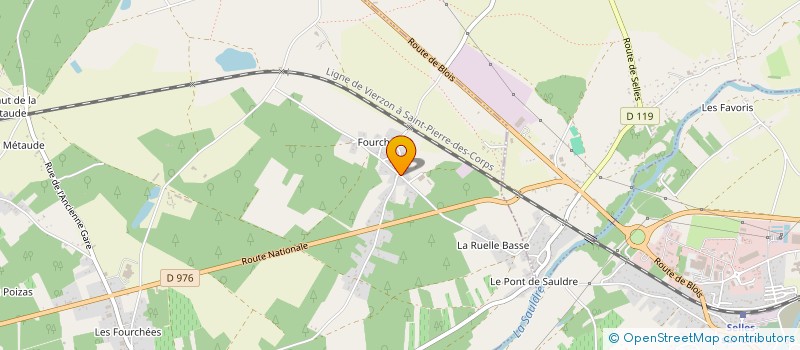 localisation de l'entreprise MONSIEUR CHRISTOPHER BUISINE  CHATILLON-SUR-CHER