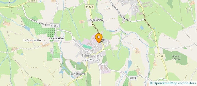 localisation de l'entreprise MONSIEUR CHRISTOPHER BURGEVIN  MAUGES-SUR-LOIRE