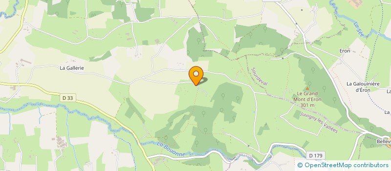 localisation de l'entreprise MONSIEUR CHRISTOPHER BUXTON  JUVIGNY LES VALLEES