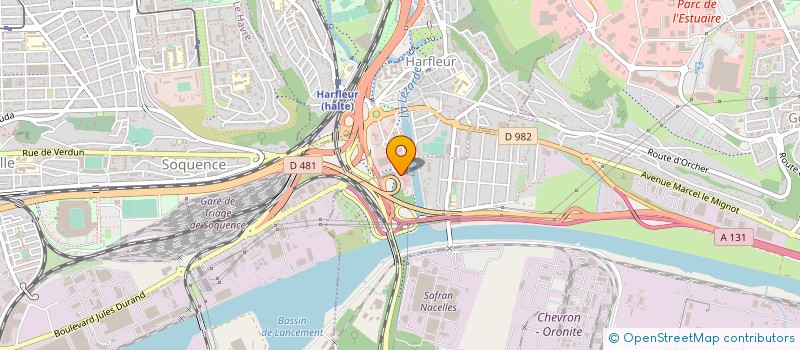 localisation de l'entreprise MONSIEUR CHRISTOPHER CAILLOT  GONFREVILLE-L'ORCHER