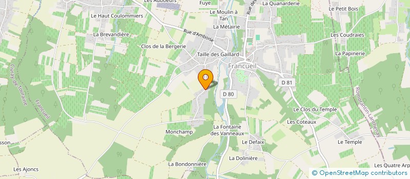 localisation de l'entreprise MONSIEUR CHRISTOPHER CALEN à LAVAL