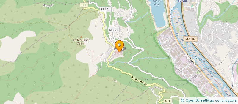 localisation de l'entreprise MONSIEUR CHRISTOPHER CAMERA  GATTIERES