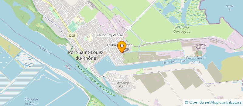 localisation de l'entreprise MONSIEUR CHRISTOPHER CAMPANI à PORT-SAINT-LOUIS-DU-RHONE