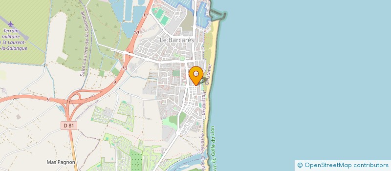 localisation de l'entreprise MONSIEUR CHRISTOPHER CAPPELLO  LE BARCARES