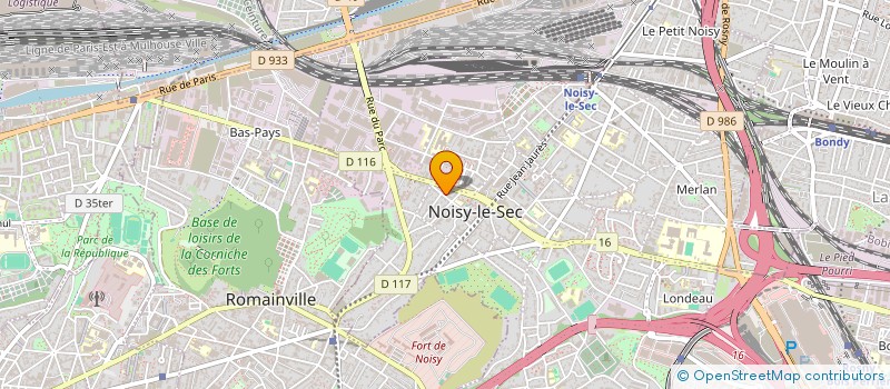 localisation de l'entreprise MONSIEUR CHRISTOPHER CARLING à NOISY-LE-SEC
