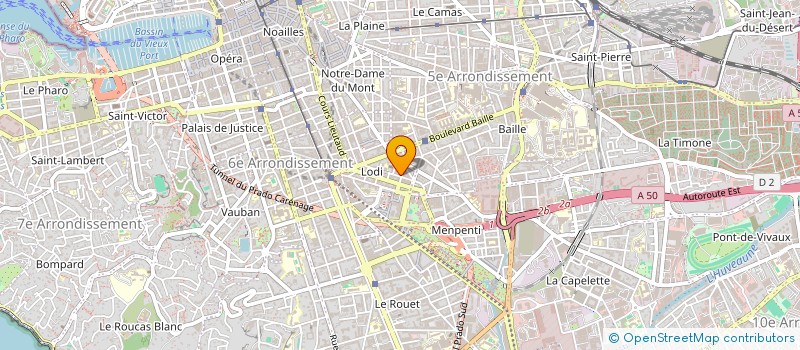 localisation de l'entreprise MONSIEUR CHRISTOPHER CASIMIR à MARSEILLE