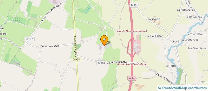 localisation de l'entreprise MONSIEUR CHRISTOPHER CERISEL  JUILLEY