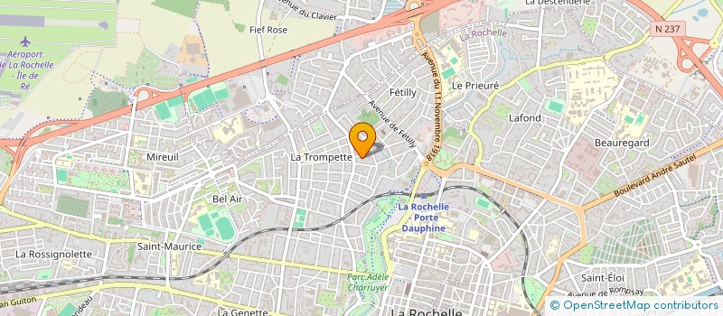 localisation de l'entreprise MONSIEUR CHRISTOPHER CHAGNEAU  LA ROCHELLE