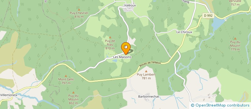 localisation de l'entreprise MONSIEUR CHRISTOPHER CHANT  LA NOUAILLE