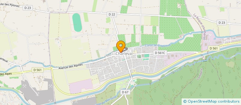 localisation de l'entreprise MONSIEUR CHRISTOPHER CHAPELLE  LA ROQUE-D'ANTHERON