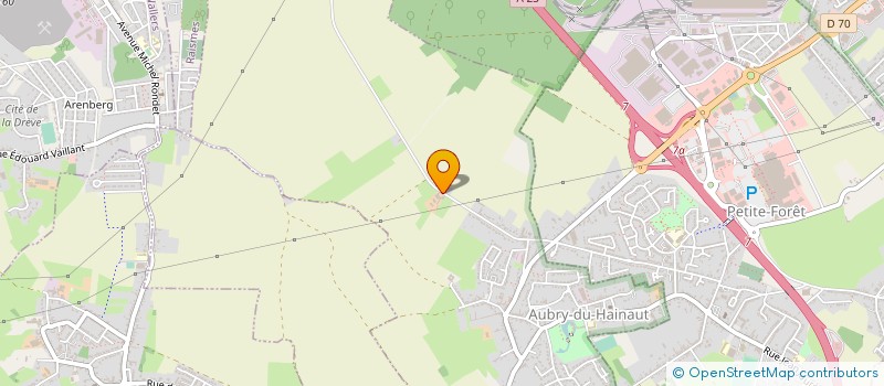 localisation de l'entreprise MONSIEUR CHRISTOPHER CHAVATTE  AUBRY-DU-HAINAUT