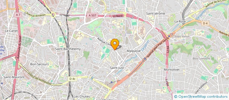 localisation de l'entreprise MONSIEUR CHRISTOPHER CHIBA à MARSEILLE