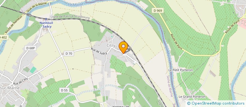 localisation de l'entreprise MONSIEUR CHRISTOPHER CLEMENT  CITRY