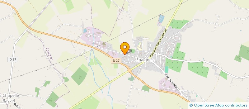 localisation de l'entreprise MONSIEUR CHRISTOPHER COIGNARD  EPAIGNES