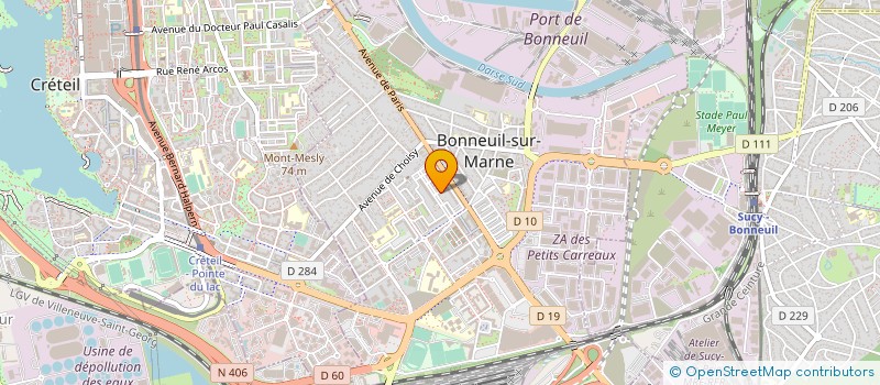 localisation de l'entreprise MONSIEUR CHRISTOPHER COMUCE à BONNEUIL-SUR-MARNE